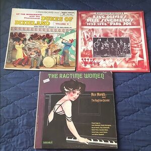 Vintage Jazz Vinyl Record Collection